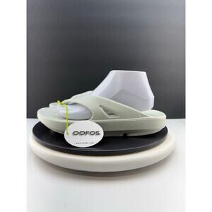 Oofos Ooriginal Mens Size 9 Cosmic Gray Original Recovery Sandals Slip On Shoes
